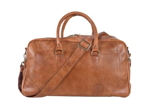 Classic Duffle leather travel case