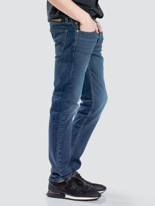 Levis 511 Slim Jeans - Blue - Side view