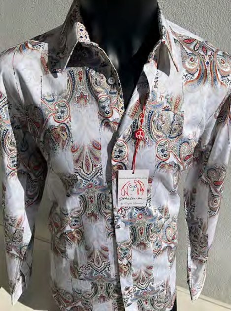 Morecombe John Lennon Full Sleeves Shirt - Full view