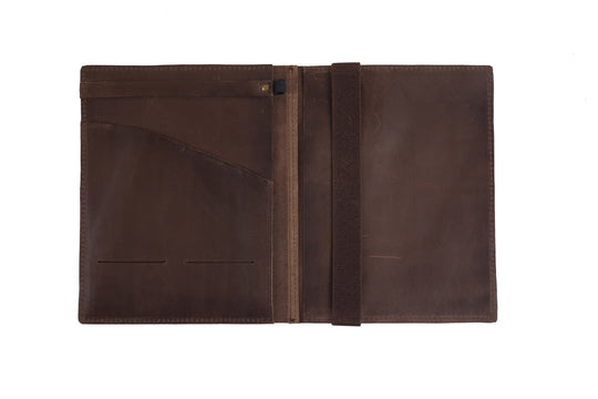 Leather Lincoln Notebook Folder - A5