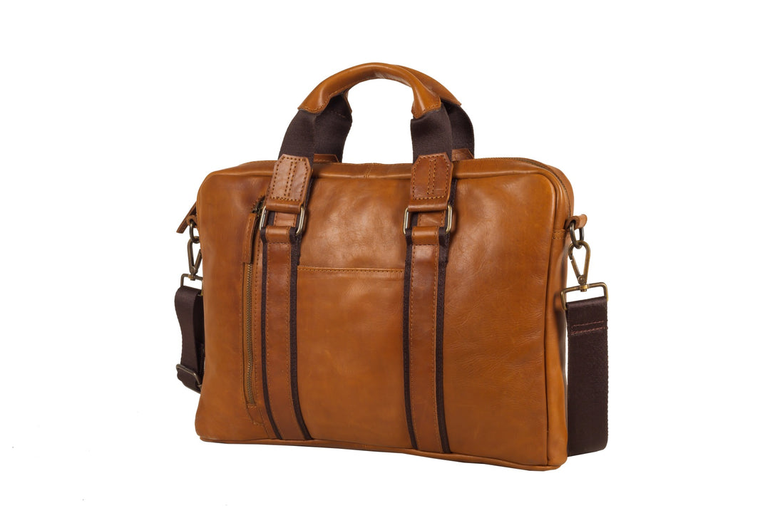 Leather Satchel Bag for Men - Lincoln Satchel