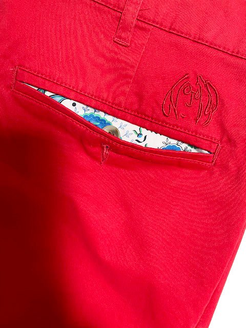 Cornwall John Lennon Shorts Red