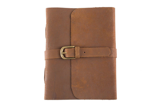 Leather Journal-Buckle-A5