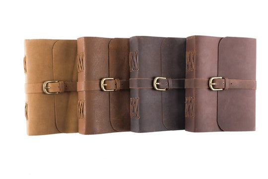 Leather Journal-Buckle-A6