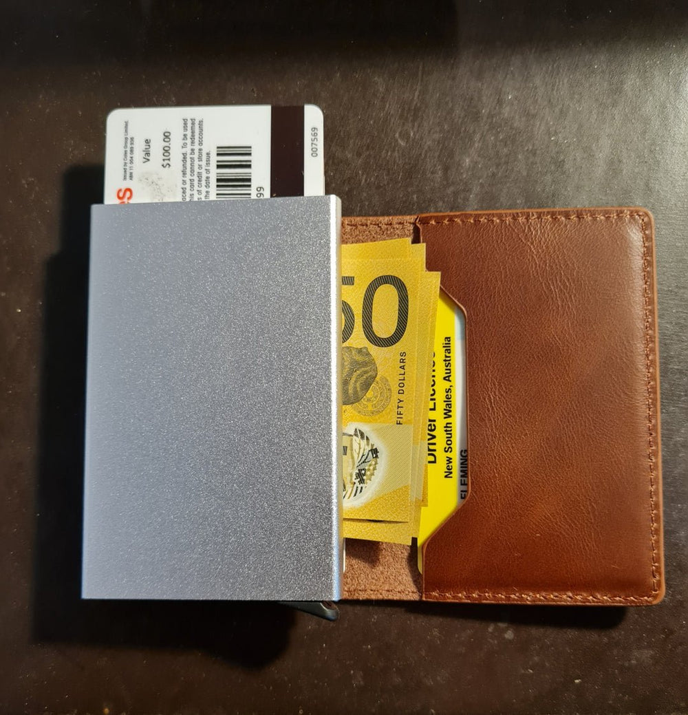 Leather Side Wallet-Burton