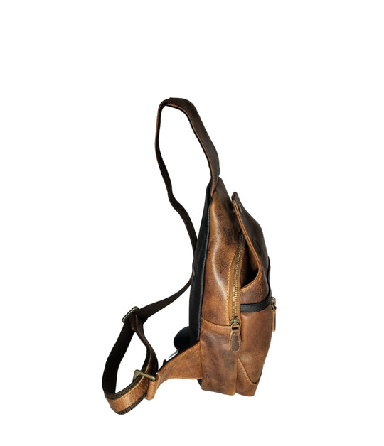Gaffney Sling Bag mens leather travel bag online