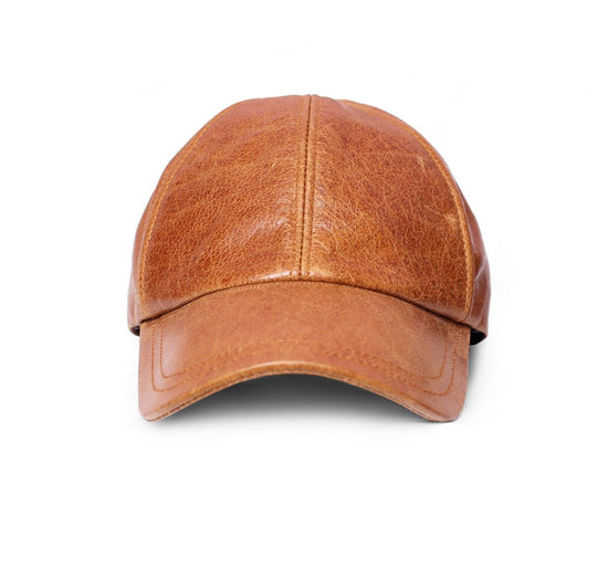 Indepal leather adjustable baseball cap