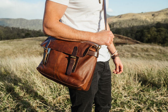 Macquarie Satchel laptop bag for men