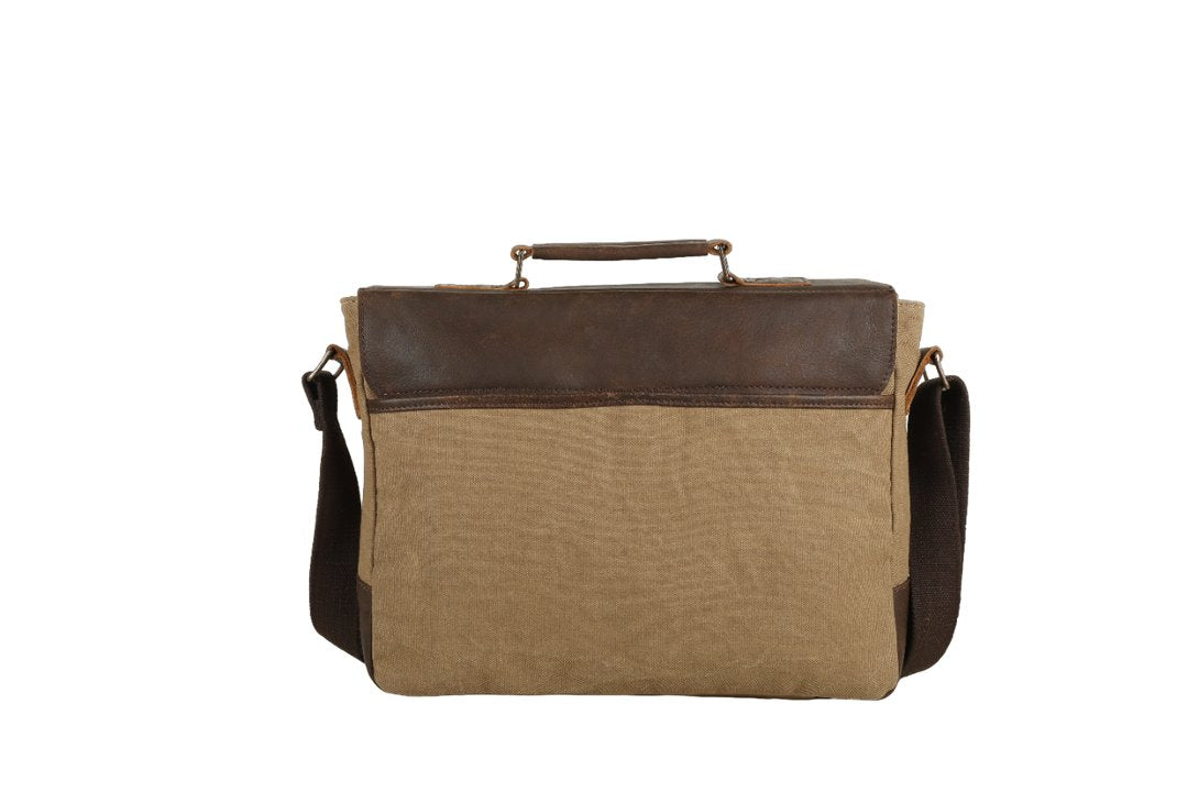 Trooper Canvas Satchel laptop bag for men