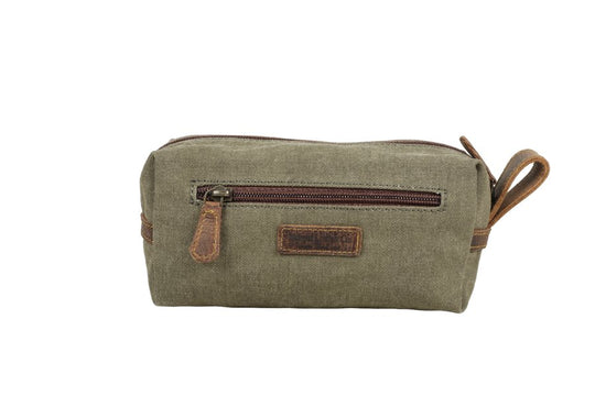 Trooper Canvas fold out toiletry bag