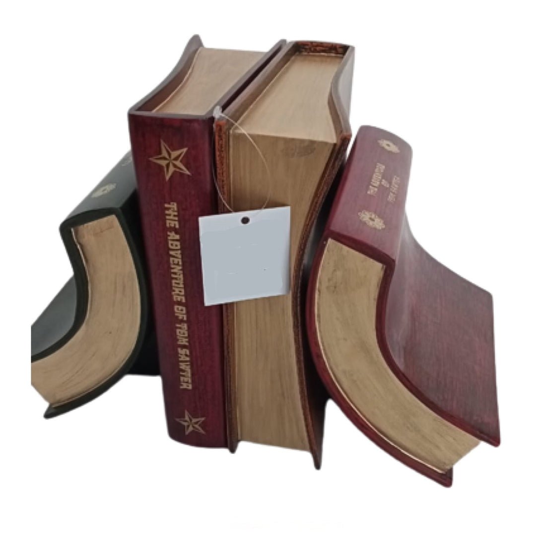 Bent Books Bookends