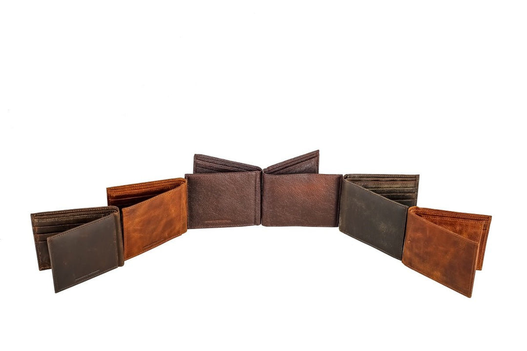 Indepal Leather WALLET Mens Wallet-Open- Pocket