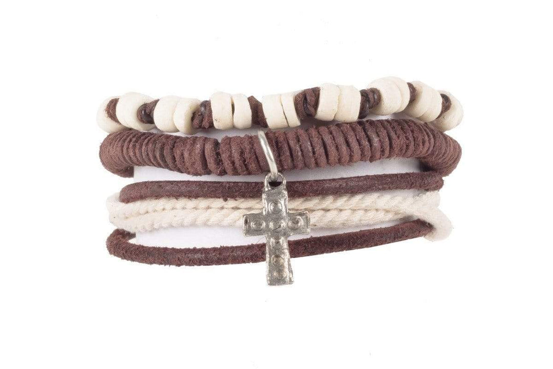 Indepal Leather ACCESSORY BRACELET - Bandy Trio