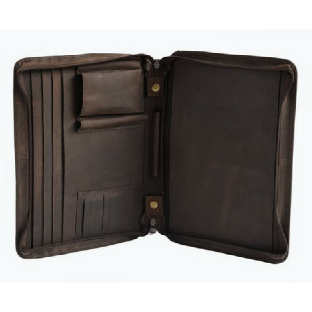 Indepal Leather ACCESSORY Branson Business Folder A4